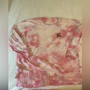 Urban Nation Pink Tie-Dye Top 2x